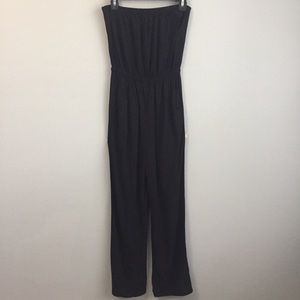 Black Forever 21 jumpsuit.